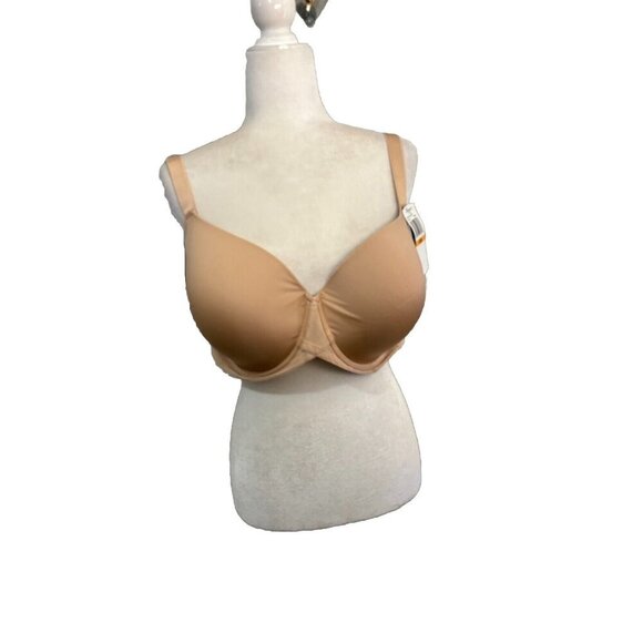 Paramour Marvelous Bra Nude Color Women Size 42DD Full Coverage Wired - Picture 1 of 9